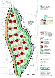 Bebauungsplan in Hausach